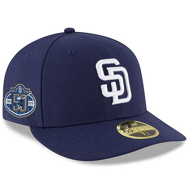 New Era Cardinal San Diego Padres White Logo 59FIFTY Fitted Hat