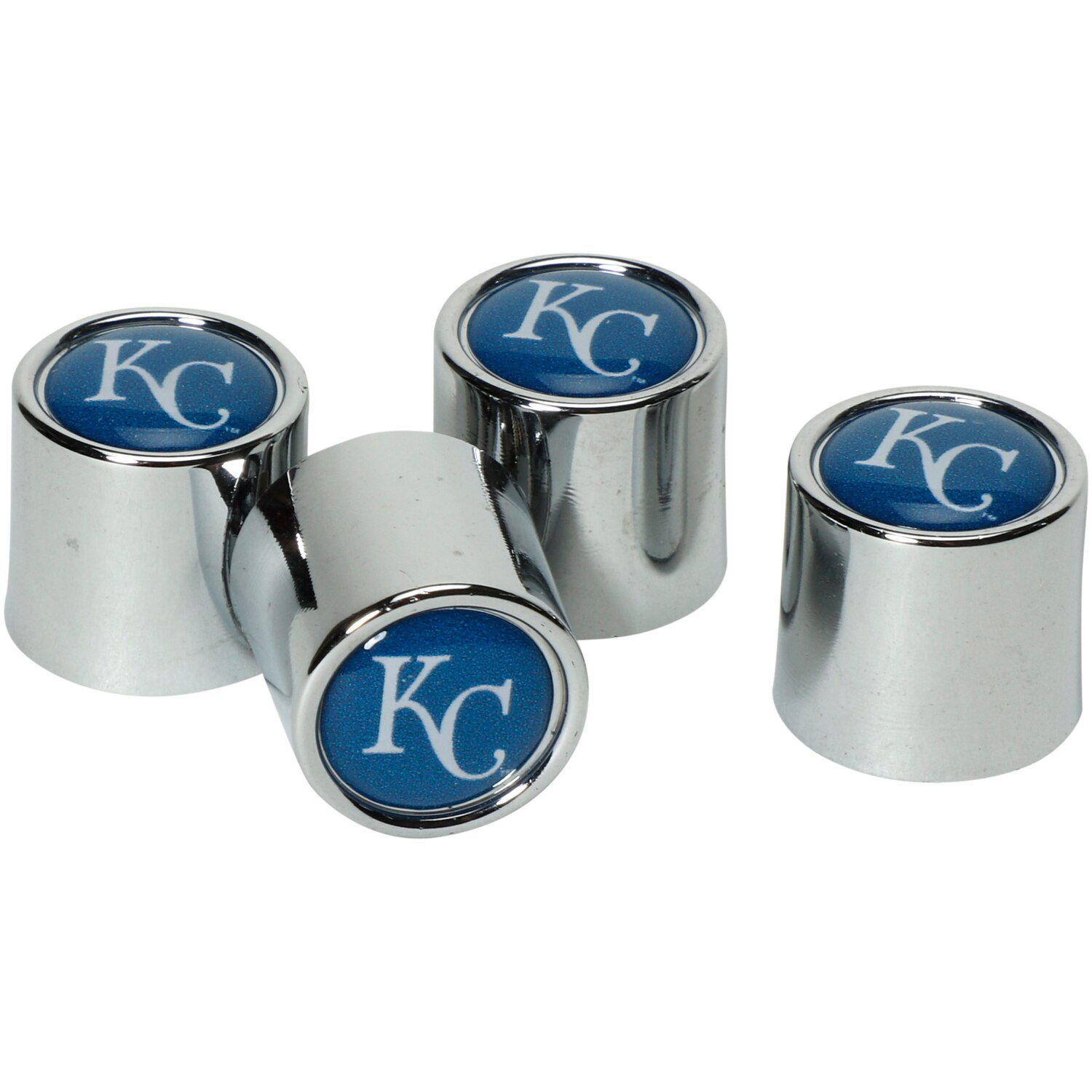 Image for Unbranded WinCraft Kansas City Royals 4-Pack Valve Stem Covers at Kohl's.