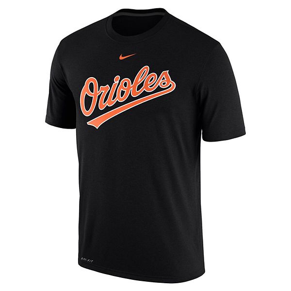 Men's Nike Black Baltimore Orioles Legend Primary Logo Performance T-Shirt
