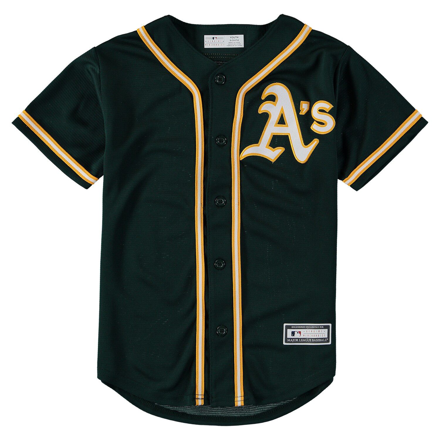 oakland a's replica jersey