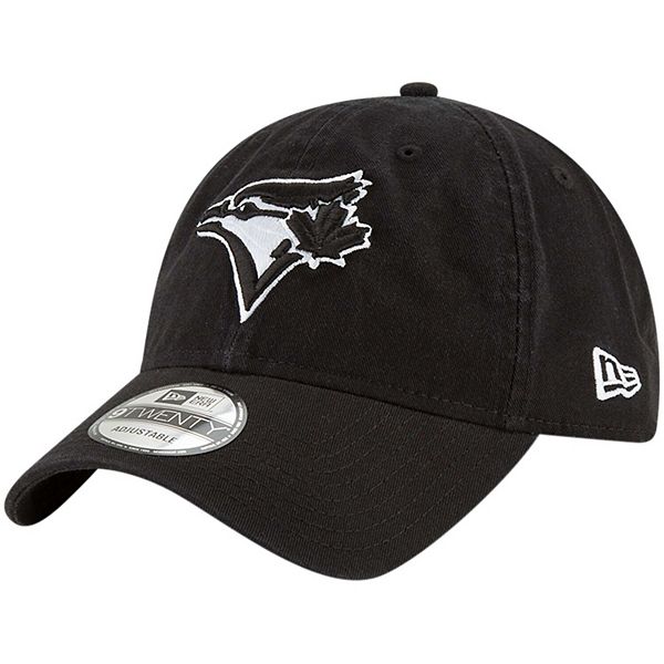 Men S New Era Black Toronto Blue Jays Core Classic Twill 9twenty Adjustable Hat