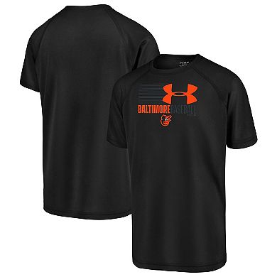 Youth Under Armour Black Baltimore Orioles In Team Colors Synthetic ...