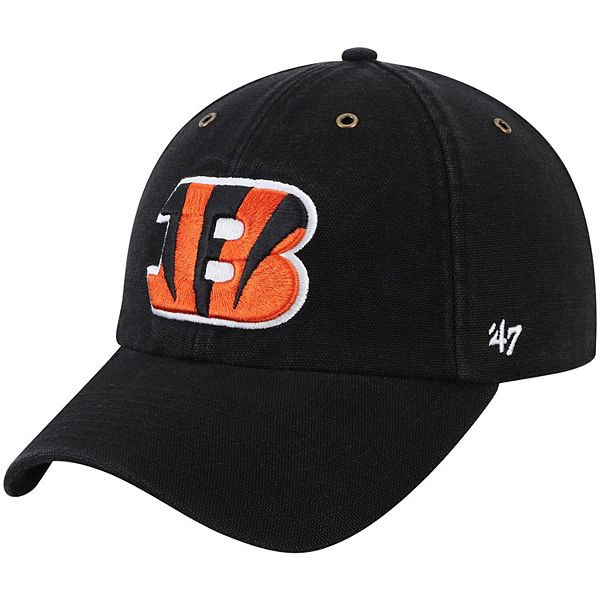 Men's Carhartt x '47 Brown Cincinnati Bengals Clean-Up Adjustable Hat