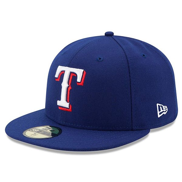 New Era 59FIFTY Peaches and Cream Texas Rangers Logo Patch Hat - White, Gold White/Gold / 7 1/4