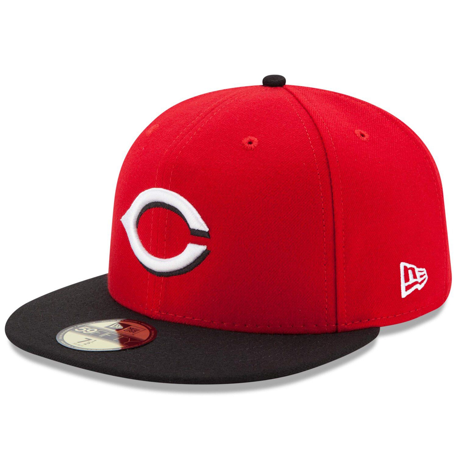 black cincinnati reds hat