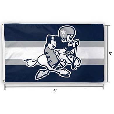 WinCraft Dallas Cowboys 3' x 5' Deluxe Single-Sided Flag