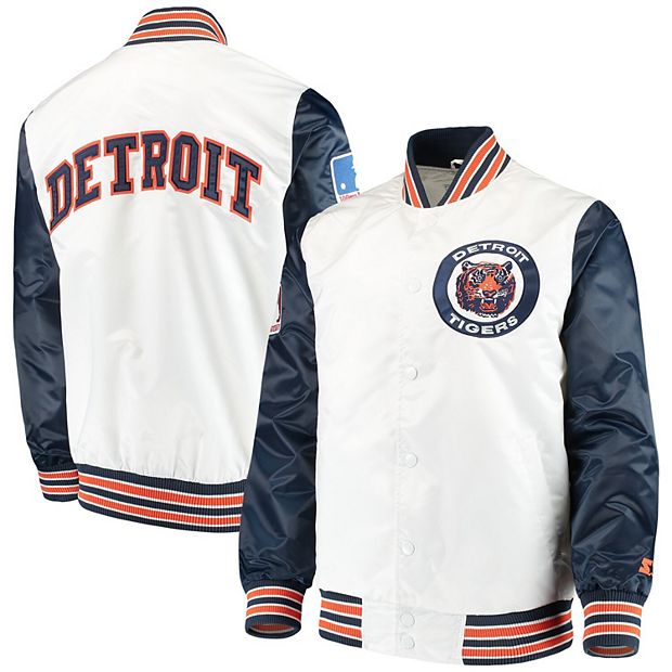 Men's Starter White Detroit Tigers The Legend Jacket