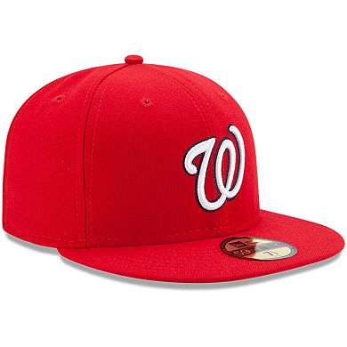 Youth New Era Red Washington Nationals Authentic Collection On-Field Game 59FIFTY Fitted Hat