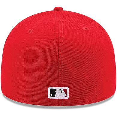 Youth New Era Red Cincinnati Reds Authentic Collection On-Field Home 59FIFTY Fitted Hat