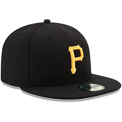 Youth New Era Black Pittsburgh Pirates Authentic Collection On-Field Game 59FIFTY Fitted Hat