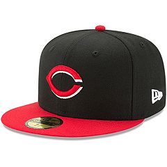 Red Cincinnati Reds Green Bottom 150th Anniversary side Patch New Era  59Fifty Fitted