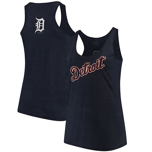 Women's Soft as a Grape Navy Detroit Tigers Plus Size Swing for the ...