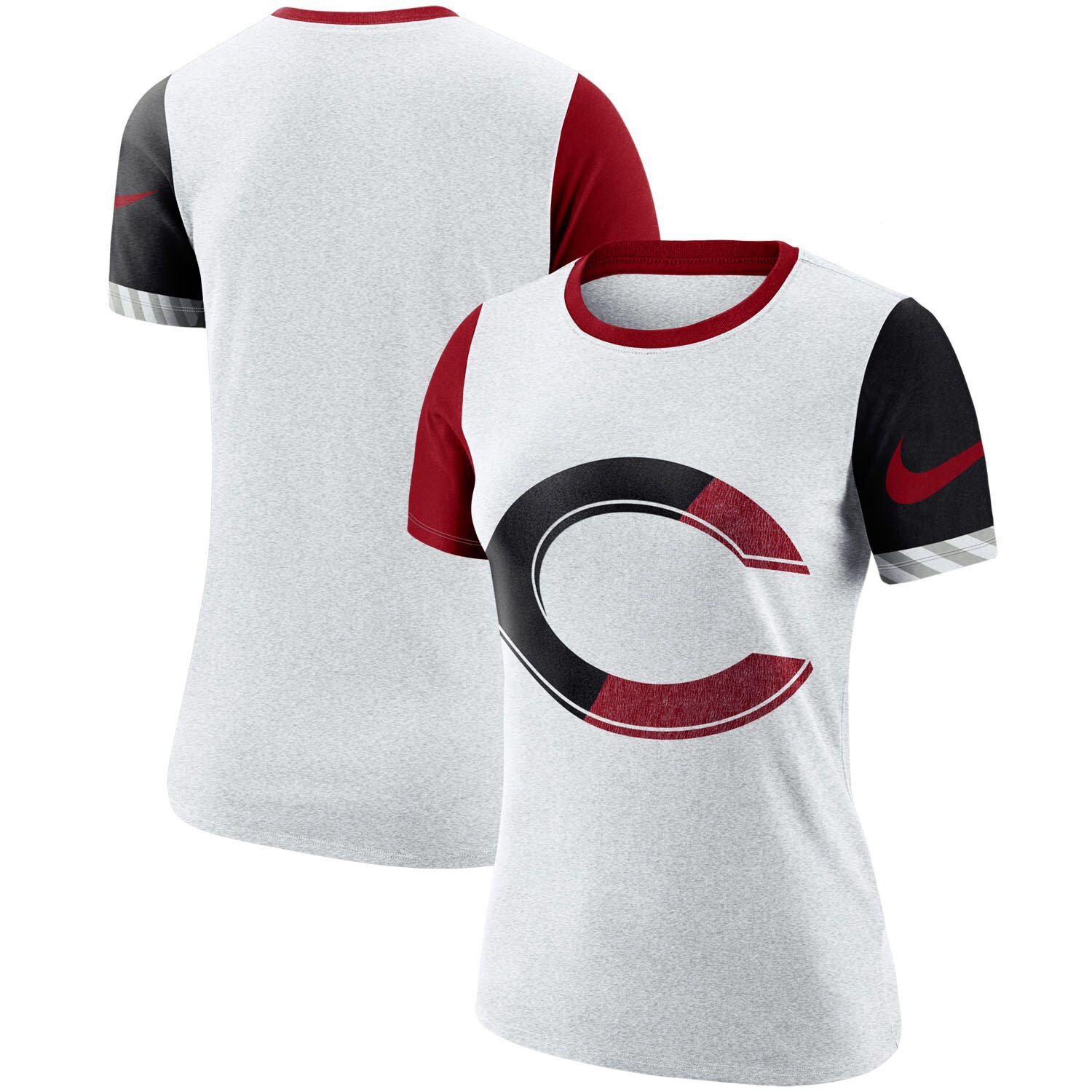 white cincinnati reds t shirt