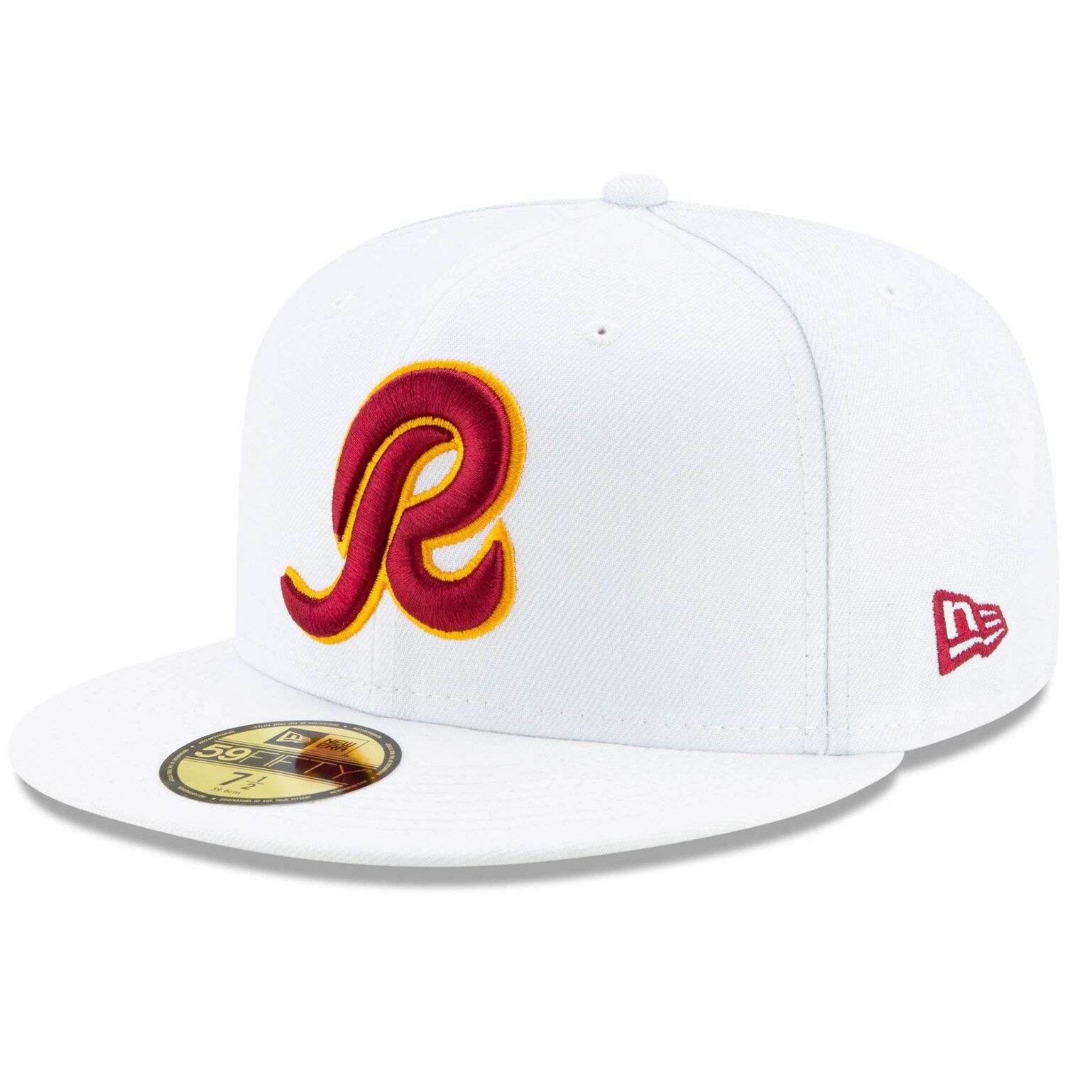 redskins white hat