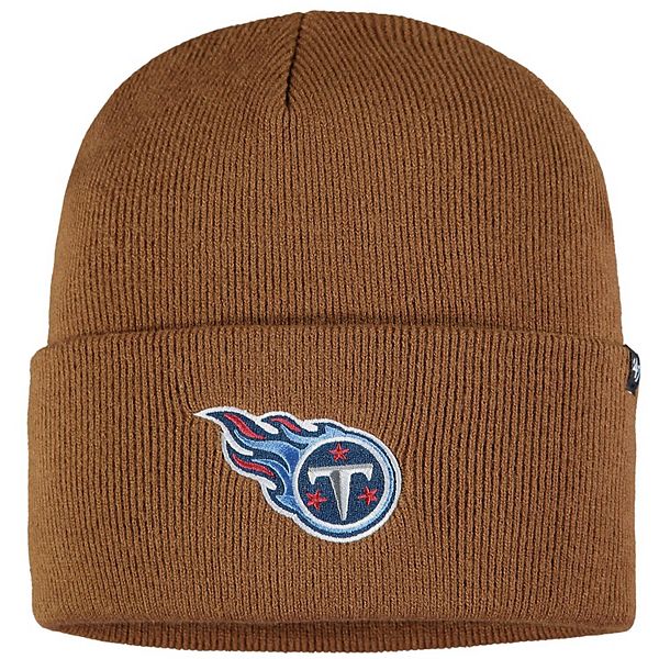 Men S Carhartt X 47 Brown Tennessee Titans Cuffed Knit Hat