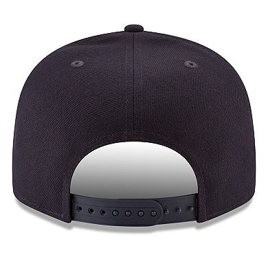 Men's New Era Navy Seattle Mariners Team Color 9FIFTY Snapback Hat