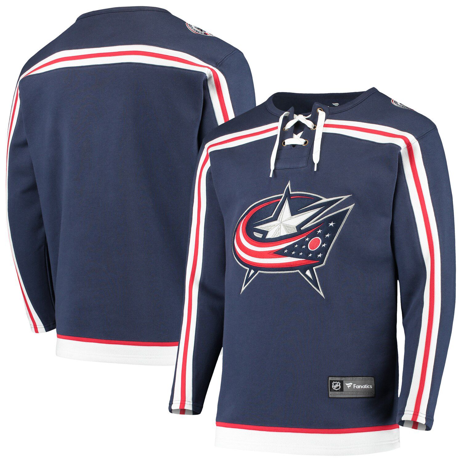 fanatics blue jackets jersey