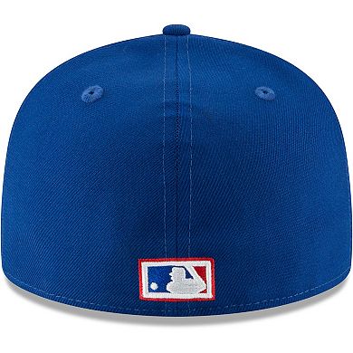 Men's New Era White Toronto Blue Jays Cooperstown Collection Wool 59FIFTY Fitted Hat