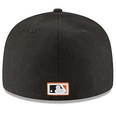 Men's New Era Black Baltimore Orioles Cooperstown Collection Wool 59FIFTY Fitted Hat