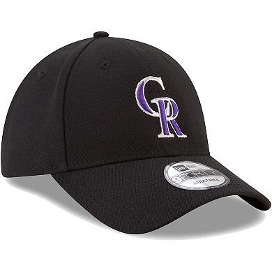 Youth New Era Black Colorado Rockies Game The League 9FORTY Adjustable Hat