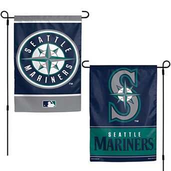 WinCraft Seattle Mariners 12" x 18" Double-Sided Garden Flag
