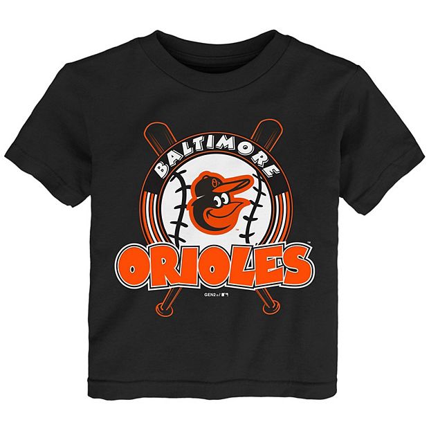 Baltimore Orioles Black Toddler Jersey