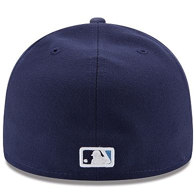 Men's New Era Navy Tampa Bay Rays Game Authentic Collection On-Field 59FIFTY Fitted Hat