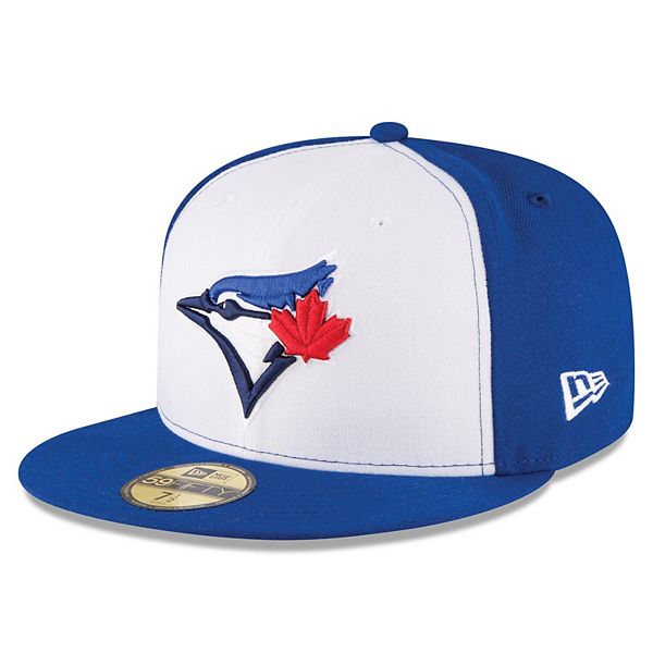 Toronto Blue Jays fitted ball cap, in cobalt blue.