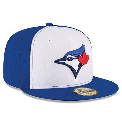 Men's New Era White/Royal Toronto Blue Jays 2017 Authentic Collection On-Field 59FIFTY Fitted Hat