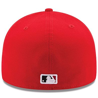 Men's New Era Red Cincinnati Reds Home Authentic Collection On-Field ...