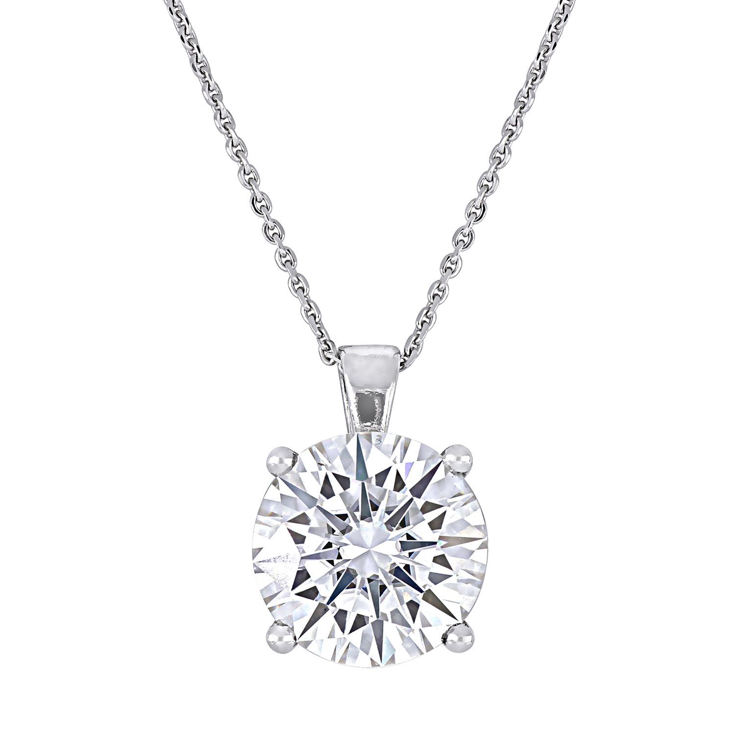 Floating diamond sale necklace kohls