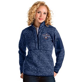 Women's Houston Astros Half-Zip Pullover