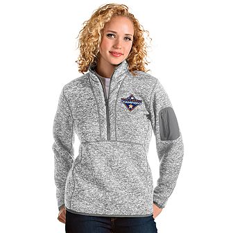 Women's Houston Astros Half-Zip Pullover