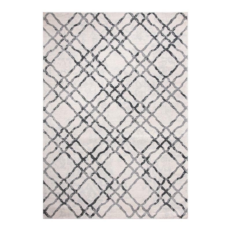 Safavieh Edith Rug, Grey, 6.5 Ft Rnd