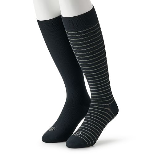 Men's Doctor's Choice 2pack KneeHigh Compression Socks