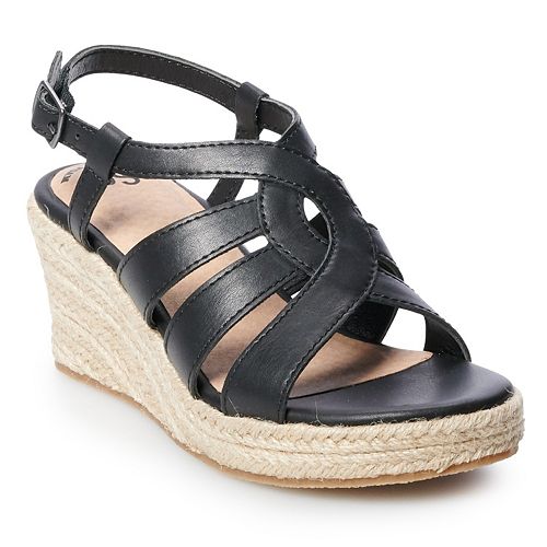 SO® Sandstorm Girls' Wedge Sandals