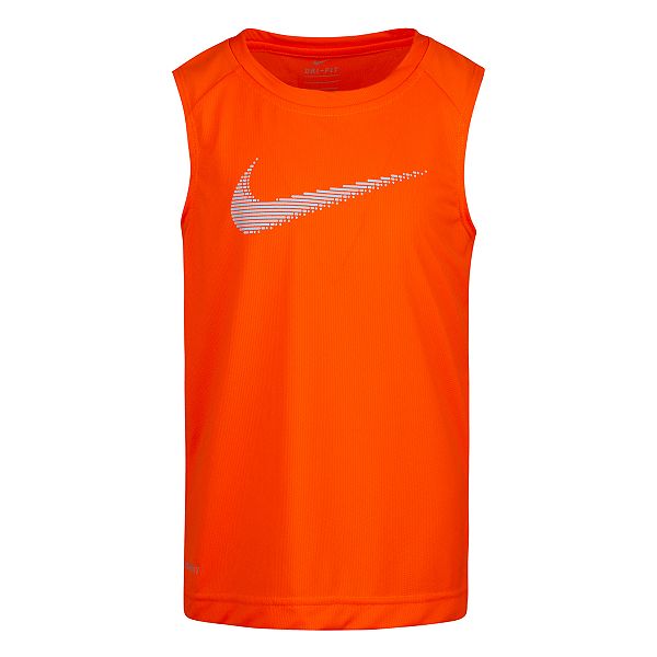 Boys 4-7 Nike Dri-FIT Muscle Logo Tank