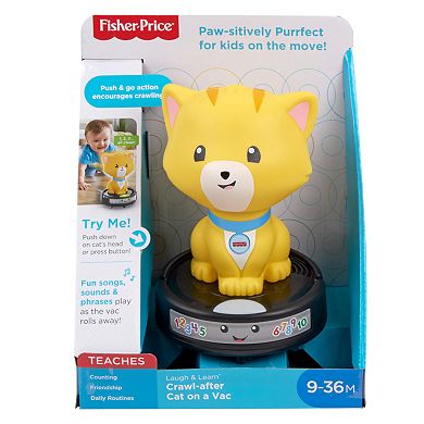 Fisher-Price® ® Crawl-after Cat on a Vac
