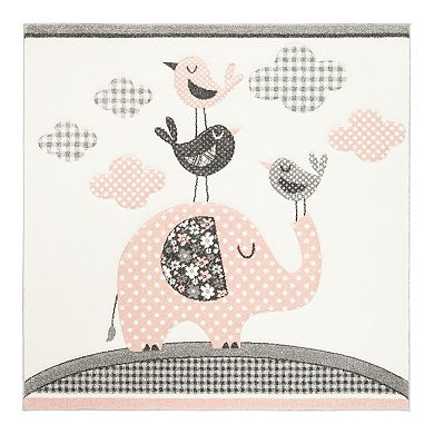 Safavieh Carousel Kids Alison Pink Rug 