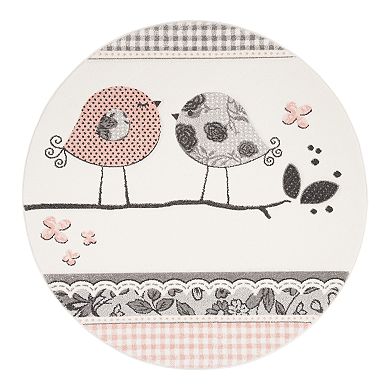 Safavieh Carousel Kids Elyse Pink Rug