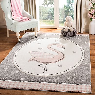 Safavieh Carousel Kids Kaylani Pink Rug