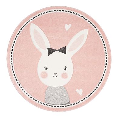 Safavieh Carousel Kids Ruby Pink Rug