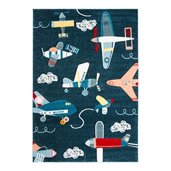 Safavieh Carousel Kids Pearl Navy Rug