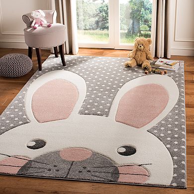 Safavieh Carousel Kids Noemi Pink Rug