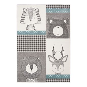 Safavieh Carousel Kids Chloe Grey Rug