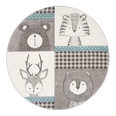 Safavieh Carousel Kids Chloe Grey Rug