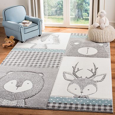 Safavieh Carousel Kids Chloe Grey Rug