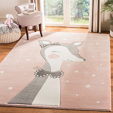 Safavieh Carousel Kids Grace Pink Rug