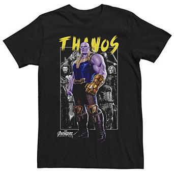 Men's Marvel Avengers Infinity War Thanos Up Front Graphic Tee