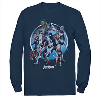Men's Marvel Avengers Endgame United Long Sleeve Graphic Tee